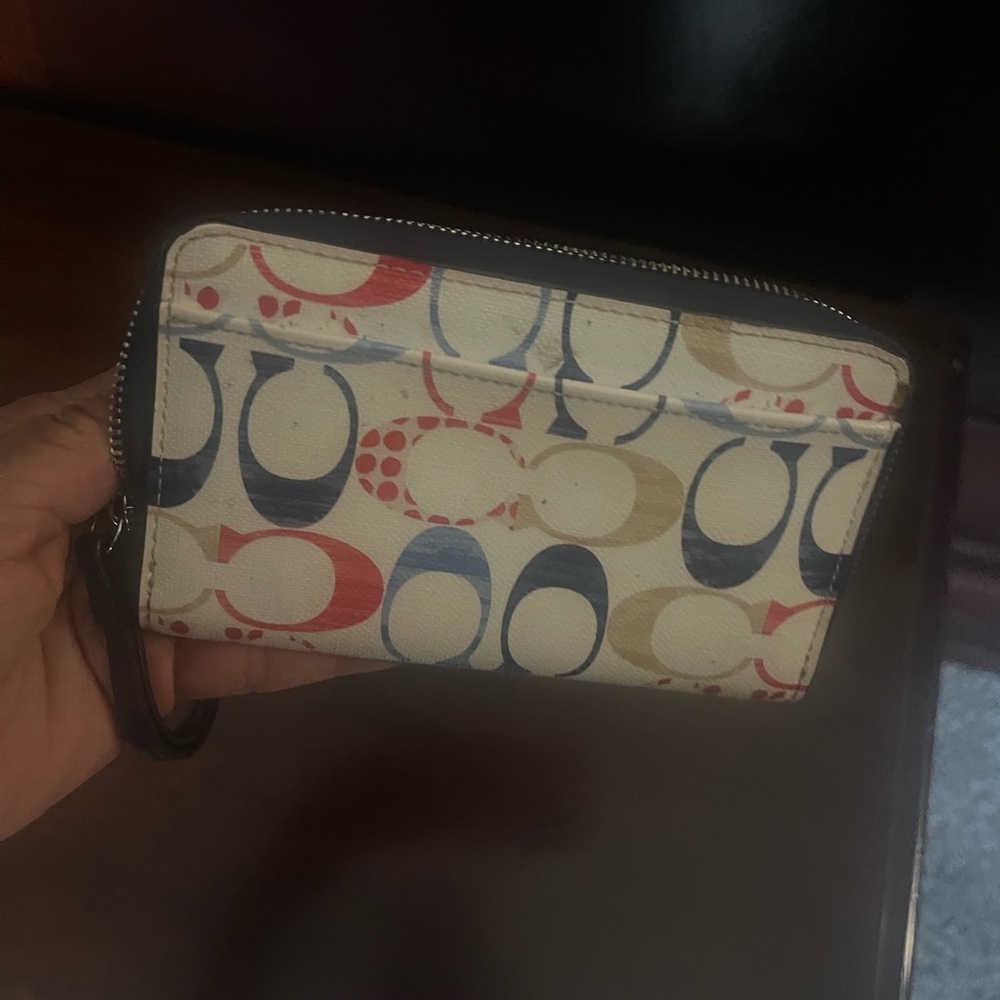 Coach wrist wallet